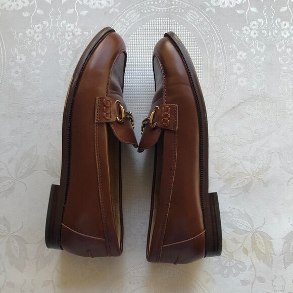 J.Crew Women's Brown and Tan Loafers - Picture 2 of 8